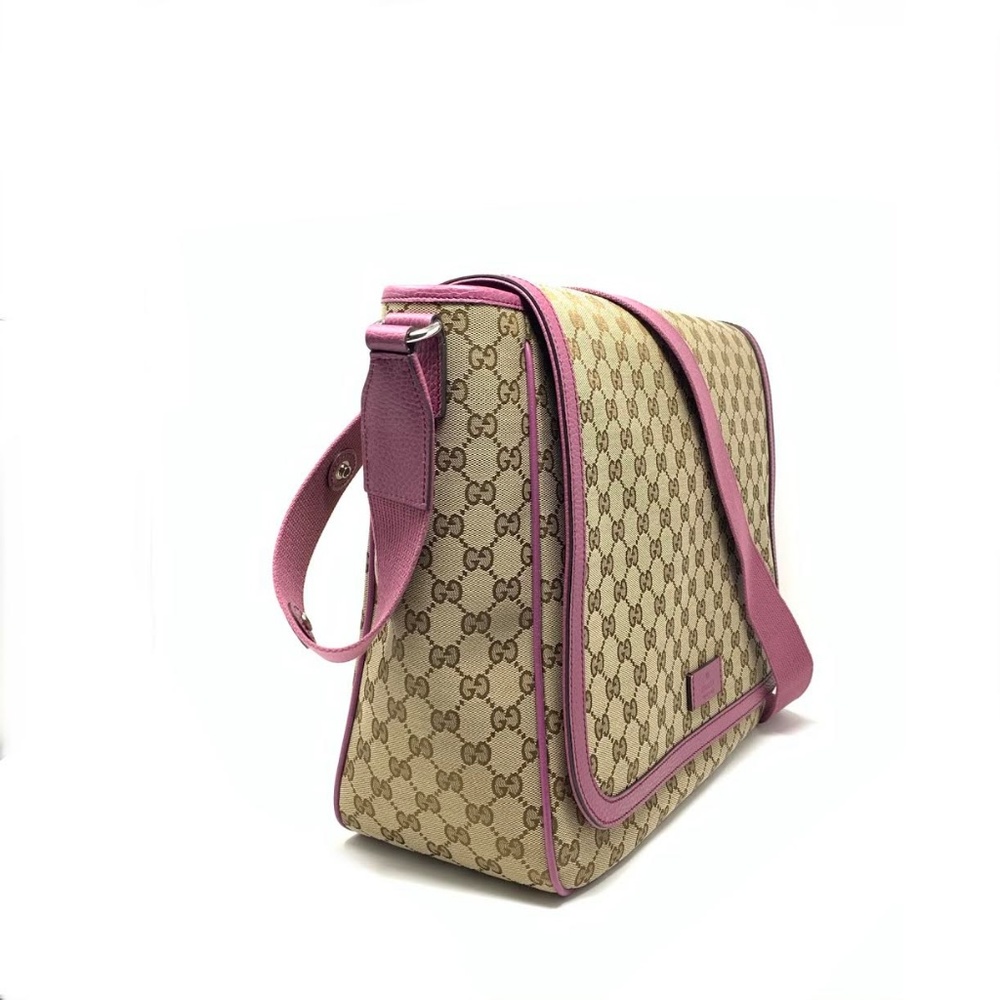 Gucci Diaper Bag in Pink - Picture 2 of 8